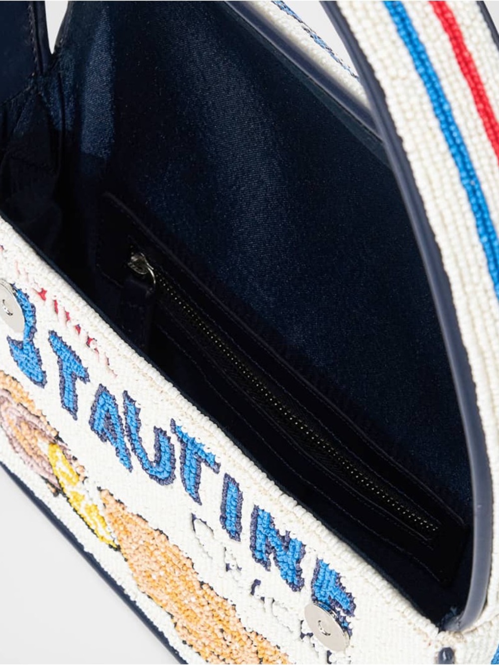 Staud 'Stautine Crackers' Beaded Shoulder Bag - Picture 3 of 6